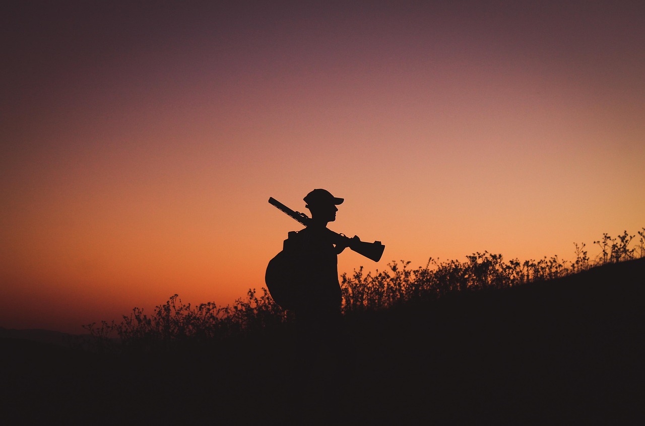 sunset, sniper, abdul, the weapon of sniper, hunting, shadow, water, sun, nature, light, yellow, forest, sniper, sniper, sniper, hunting, hunting, hunting, hunting, hunting